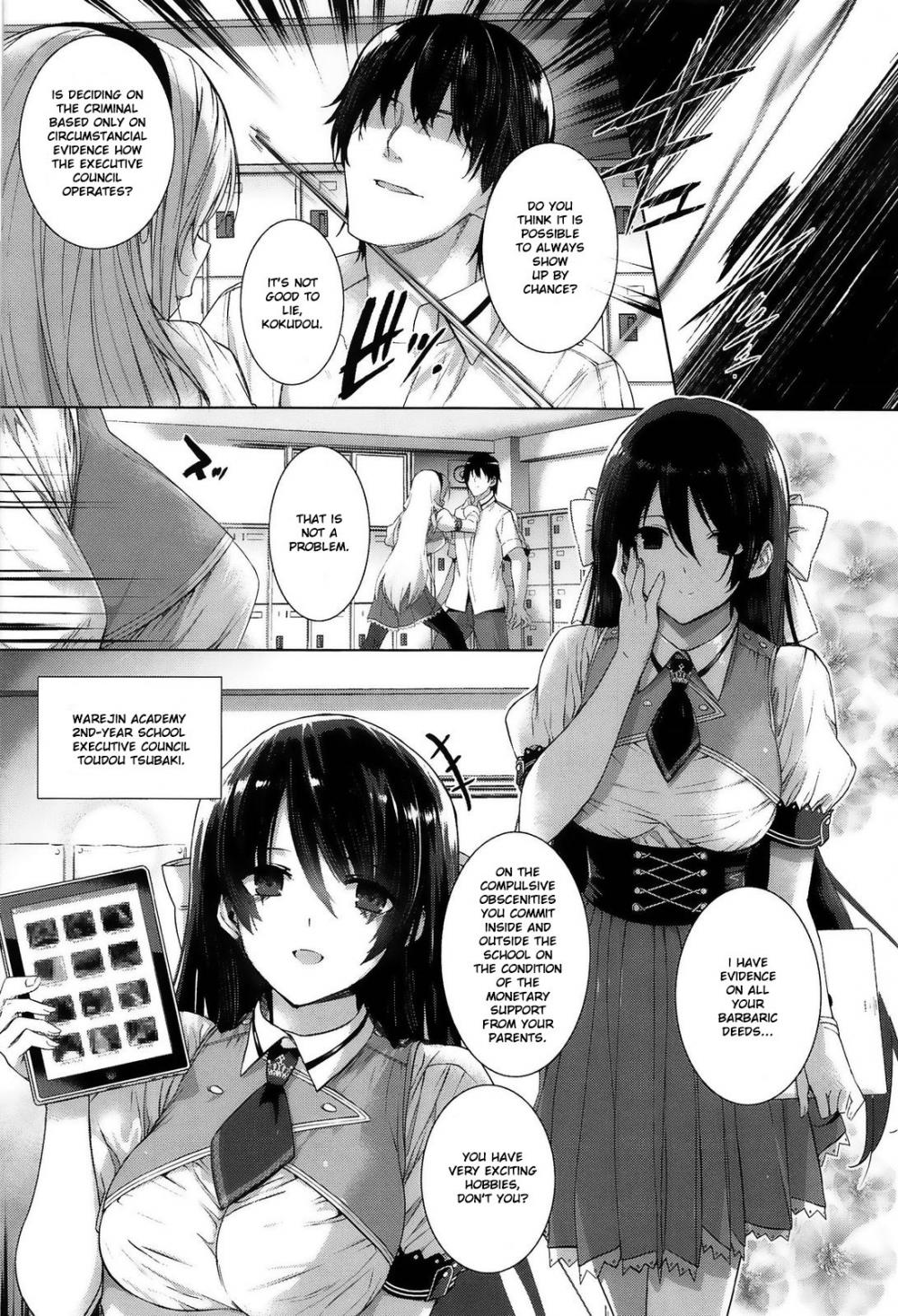 Hentai Manga Comic-Black Rubbers-Chapter 2-3